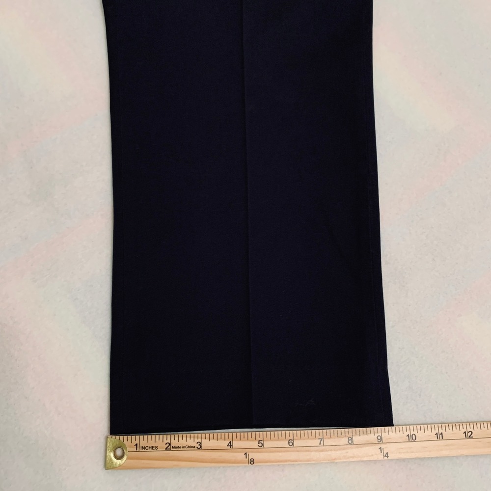 L.L.Bean‎ Men's Classic Fit Flat Front Cotton Chino Pants Navy Blue Size 38x29 - Picture 11 of 11